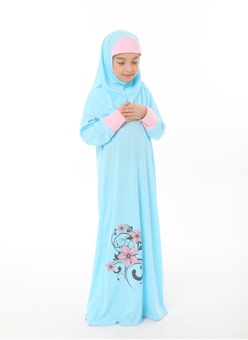 Elanesa  Prayer Set For Girls Blue Color  - Image 2