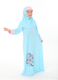 إلانيسا  فستان صلاة للبنات لون ازرق  - Image 3