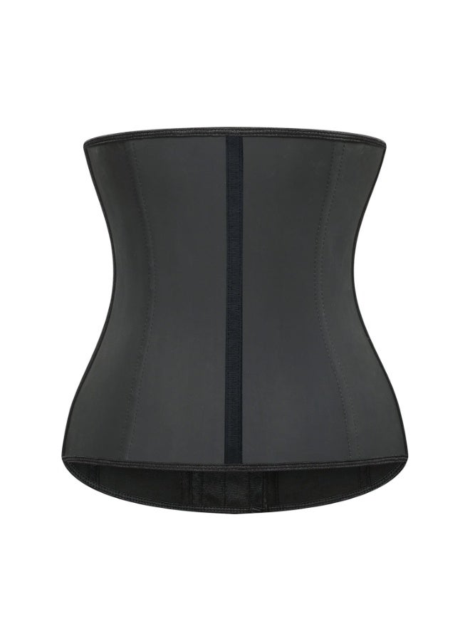 Premium Latex Waist Trainer for Men & Women – 3-Row Hook Corset - Slimming Belt - Tummy Control - Back Support - Workout Body Shaper - Image 2