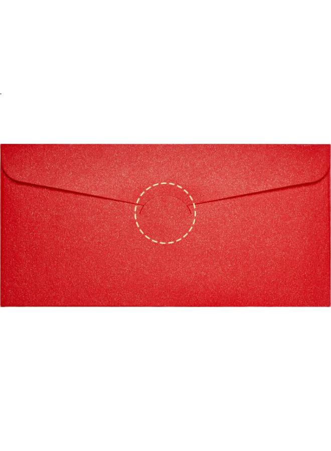 Kingdee Greeting Cards And Envelopes Set, 2-Pack Of No.7 Red Envelopes, Red Packet Bags For One Million Yuan, Red Packaging Bags For Condolences, Bonus Envelopes For Scholarships And Awards - Image 3