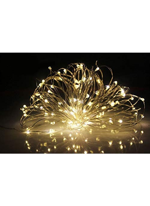Cloud Search Cloud Search Copper String Light Decorative Fairy Lights Diwali Christmas Festival 5 Metre Plug Play  - Image 1