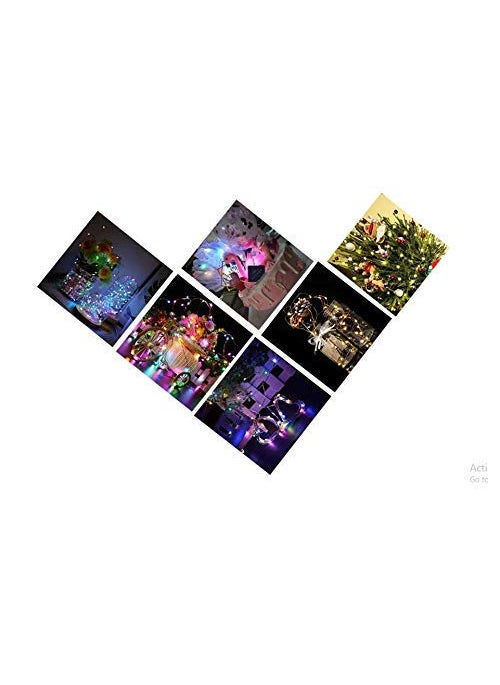 Cloud Search Cloud Search Copper String Light Decorative Fairy Lights Diwali Christmas Festival 5 Metre Plug Play  - Image 2