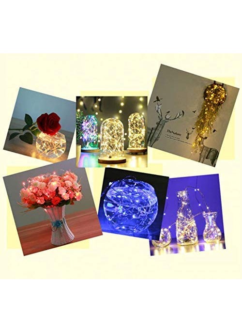 Cloud Search Cloud Search Copper String Light Decorative Fairy Lights Diwali Christmas Festival 5 Metre Plug Play  - Image 3