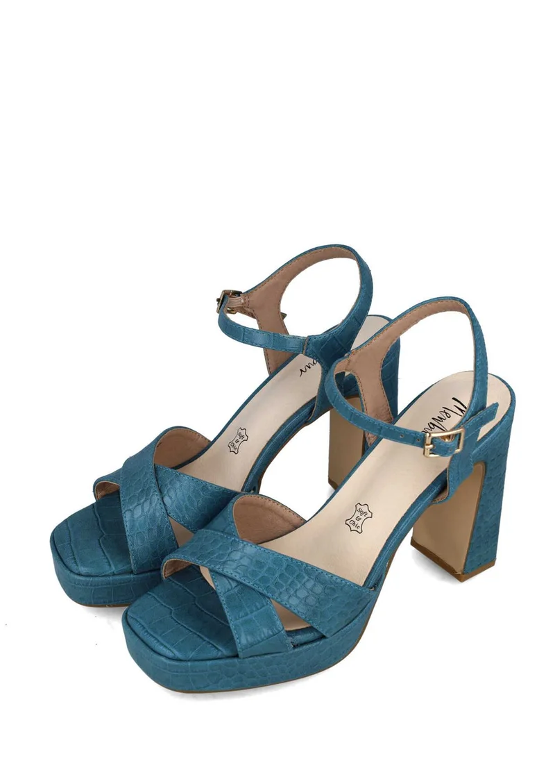 MENBUR Ankle Strap High Heel Sandals