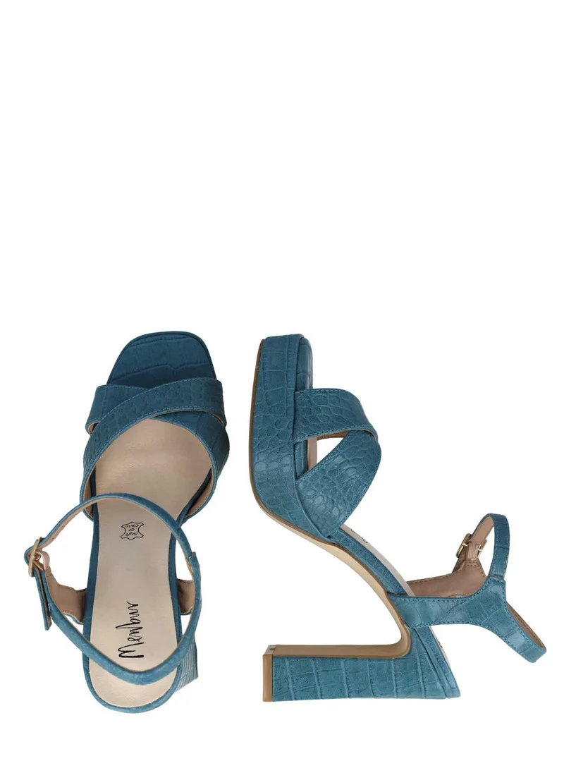 MENBUR Ankle Strap High Heel Sandals