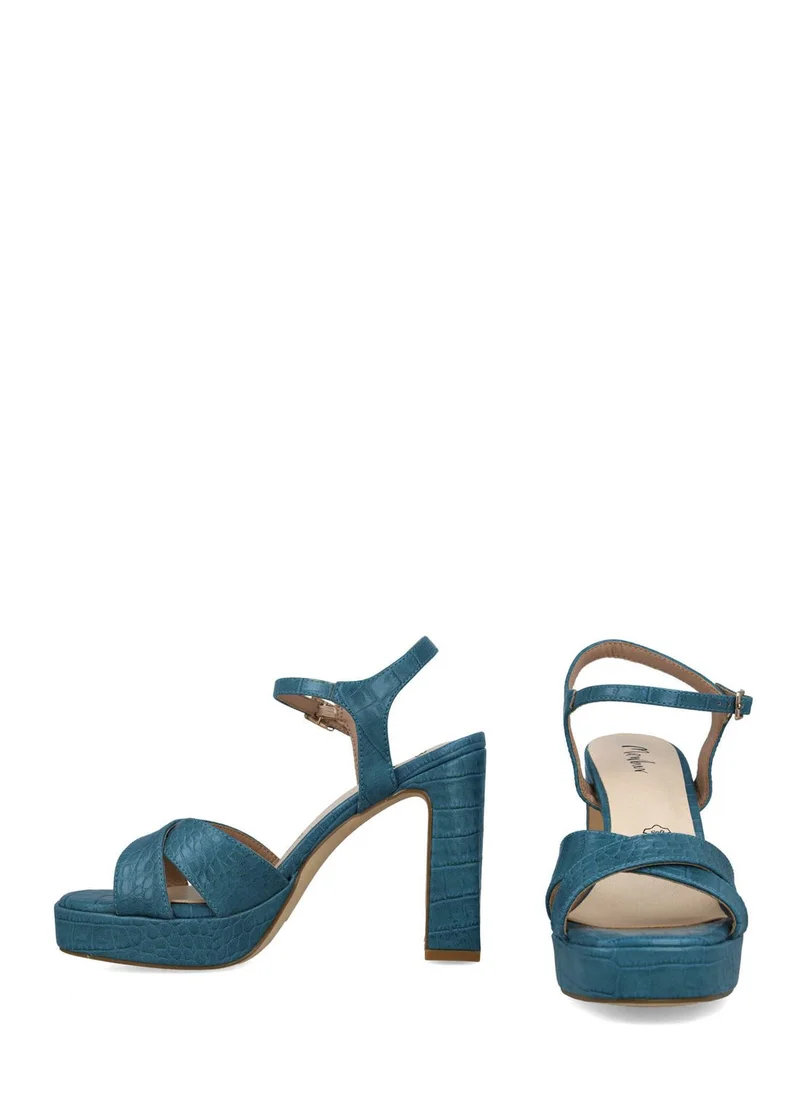 MENBUR Ankle Strap High Heel Sandals