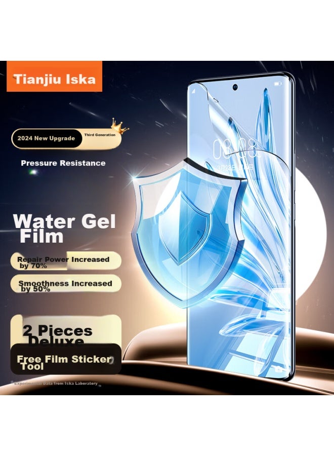 ISKA Yisika Hydrogel Film For Honor 60/se, 70/80se/x40 Screen Protector, Hd Non-tempered Full Adhesive Protective Anti-scratch Anti-fingerprint Soft Film Jm134 - Image 1