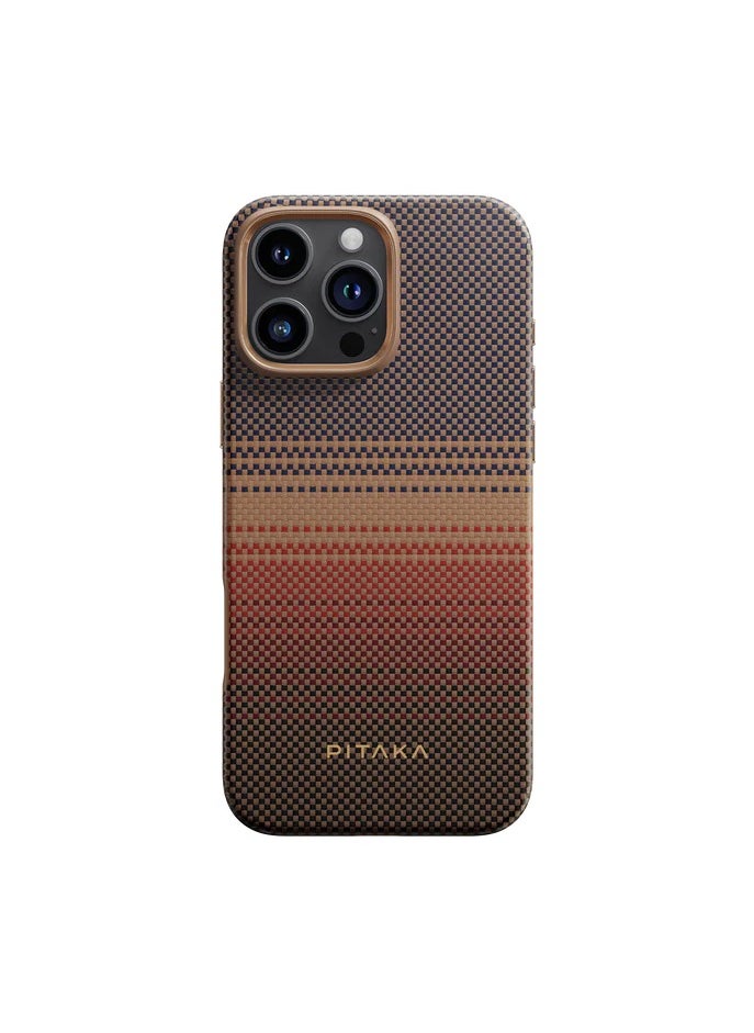 حافظة Pitaka العسكرية الواقية لجهاز iPhone 16 Pro Max - Sunset - pzsku/ZAC785FCD54B163D59E06Z/45/_/1731326490/a9659e88-d5d2-486f-b484-ff786ad58f23