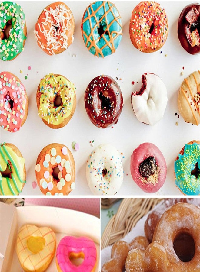 DD-life 8 Pcs Donut Maker Cutter, Doughnut Molds,DIY Donut Mold,Donut Cutter,Biscuit Stamp Cake Mould,Fondant Cake Bread Dessert Bakery Mould,Home Kitchen DIY Baking Tool - Image 5