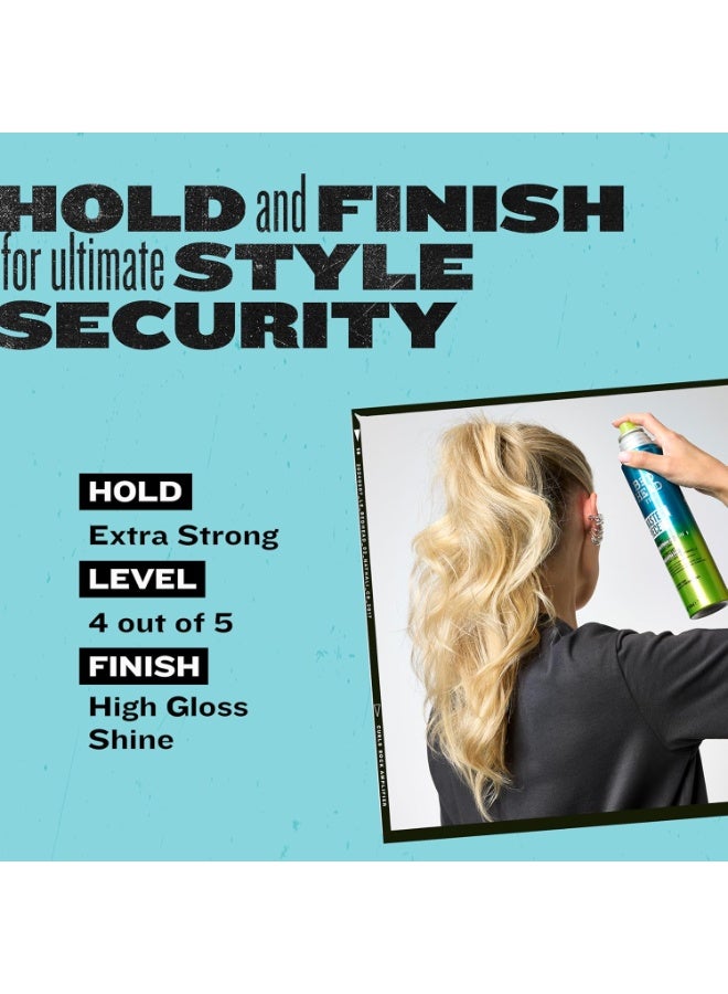 TIGI Bed Head Frizz Control Hair Spray, Masterpiece Extra Hold Hair Care Spray for Shiny and Glossy Hair, 10.3 oz - Image 3