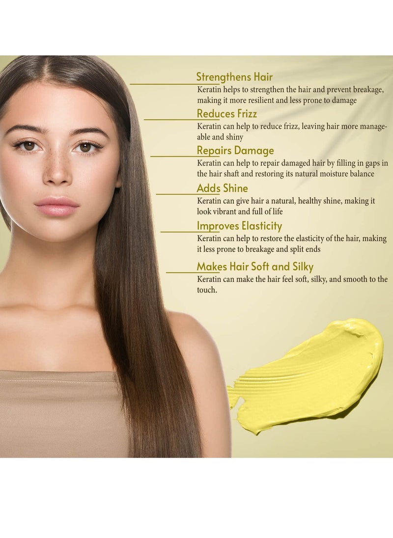 Natural Riches Natural Riches Keratin Hair Mask - Reviving Treatment for Dry, Damaged Hair - 16 oz  - Image 4