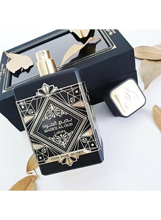 Lattafa Oud For Glory Badee Al Oud Eau De Parfum 100 Ml - Image 3