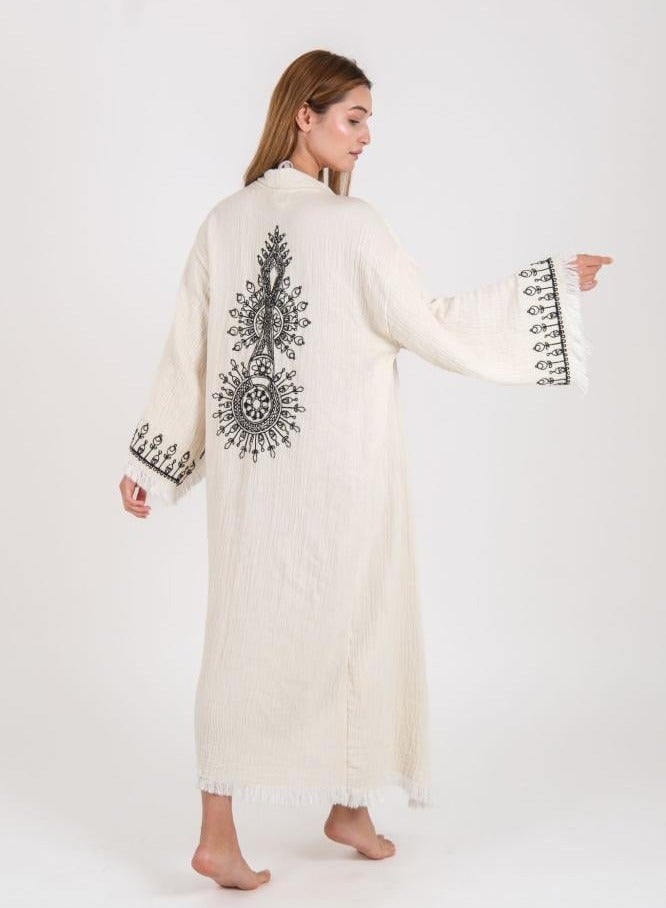 منزل لمى منسوجات روب استحمام أمريكي نفر - Image 2