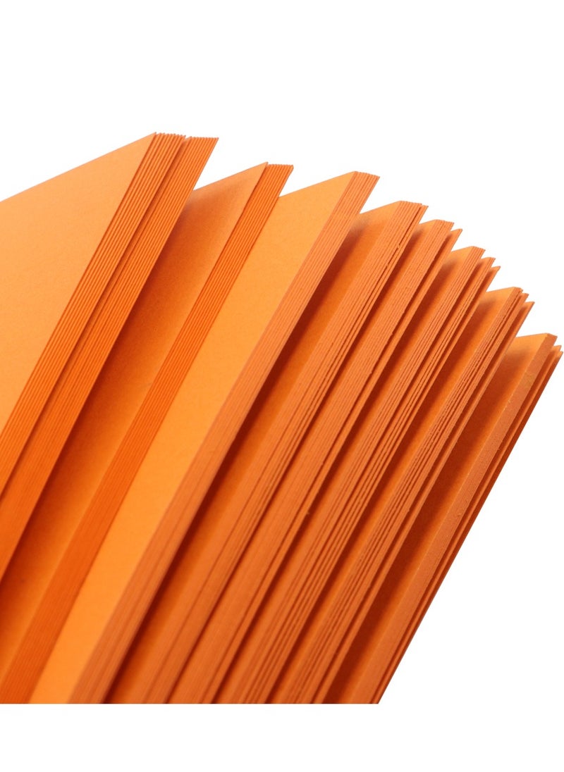 firstnock Orange Color Paper A4, 250GSM,  20 Sheets  - Image 3