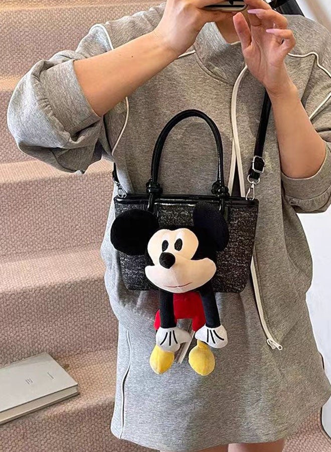 JCB CHIC حقيبة ميكي بوكيت من تصميم مصمم، حقيبة كتف متعددة الوظائف، حقيبة يد كلاسيكية للاستخدام اليومي للسفر في الهواء الطلق وحقيبة ظهر وهدية عيد ميلاد للأطفال - Image 3