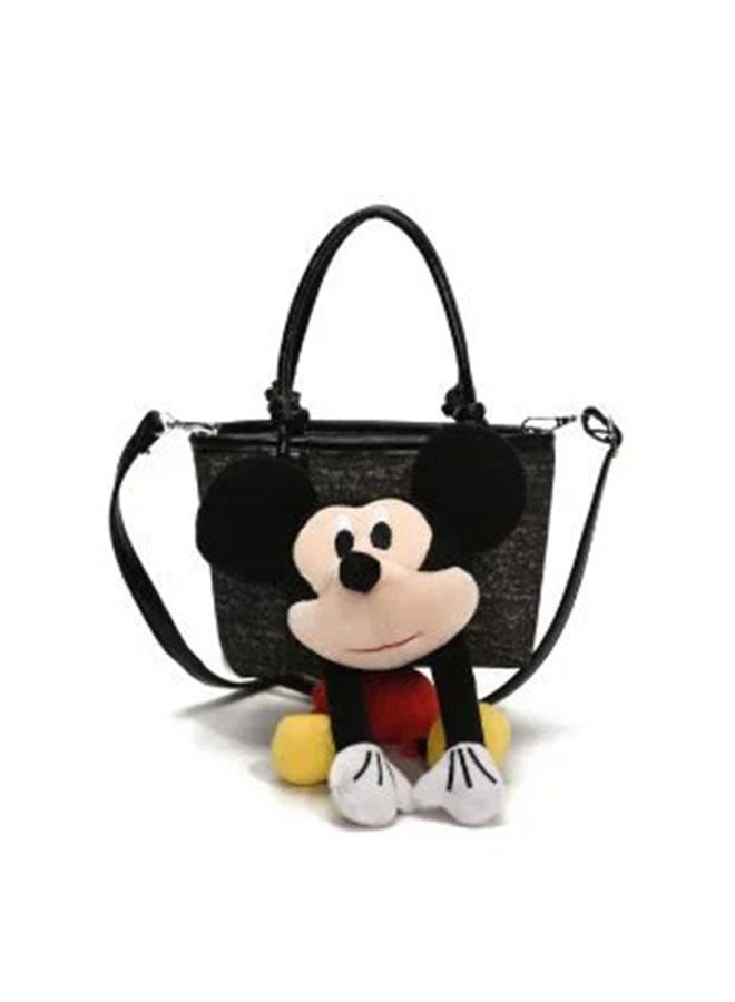 JCB CHIC حقيبة ميكي بوكيت من تصميم مصمم، حقيبة كتف متعددة الوظائف، حقيبة يد كلاسيكية للاستخدام اليومي للسفر في الهواء الطلق وحقيبة ظهر وهدية عيد ميلاد للأطفال - Image 1