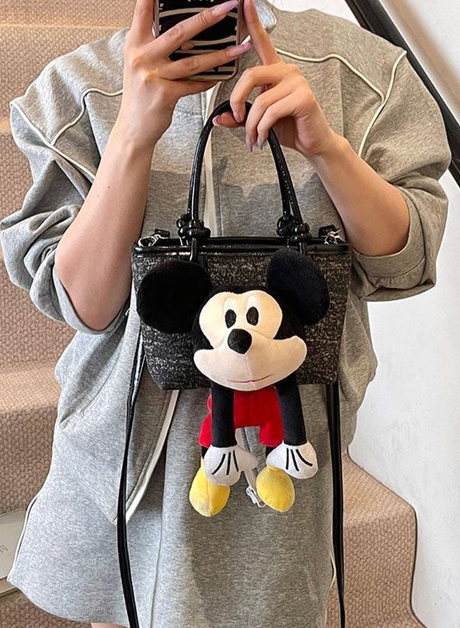 JCB CHIC حقيبة ميكي بوكيت من تصميم مصمم، حقيبة كتف متعددة الوظائف، حقيبة يد كلاسيكية للاستخدام اليومي للسفر في الهواء الطلق وحقيبة ظهر وهدية عيد ميلاد للأطفال - Image 2