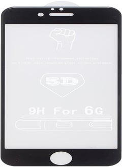 9H Glass Screen Protector for iPhone 6 - Clear/Black
