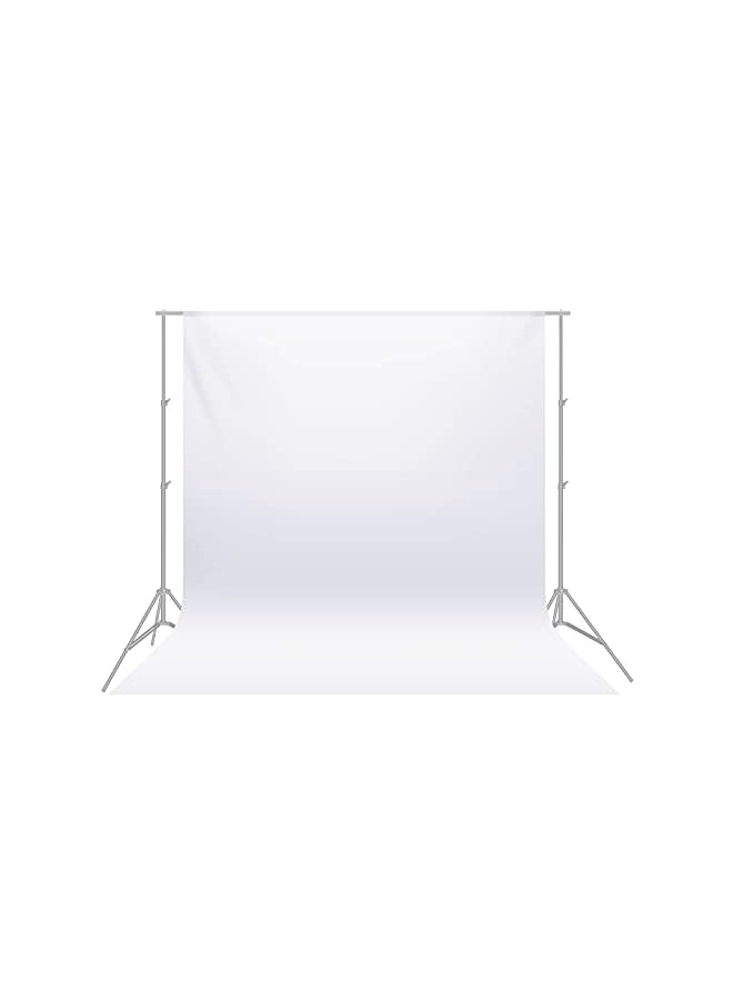 Neewer 9 x 13 feet/2.8 x 4 meters Photography Background Photo Video Studio Polyester Backdrop Background Screen, Backdrop Stand Not Included (White) - Image 2