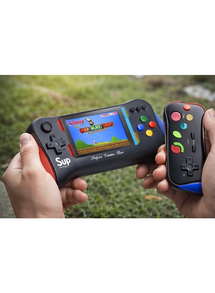 X7M OH YOUTH 500-in-1 Handheld Game Console – 3.5-Inch Color Screen, Dual Player Support, TV Connection, Rechargeable Retro Gaming Console - Image 4