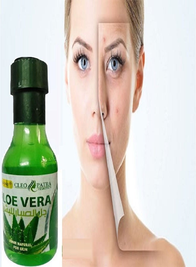 CLEOPATRA 2 Pcs Aloe Vera Moisturizer Skin Gel 125ml - Image 3