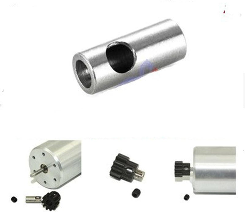 klarako3Pcs Shaft Coupler Shaft Coupling 3.175mm to 5mm Motor Connector with Screws and Wrench Motor Coupling Coupler Shaft Adapter for RC Airplane Boat, Ship Models - Image 4