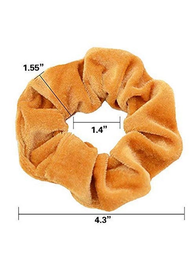 كلوفن 55 قطعة من توك الشعر المخملي الفاخر، أربطة شعر مطاطية، أربطة شعر Scrunchy، حبال Scrunchies للنساء، إكسسوارات الفتيات - Image 3