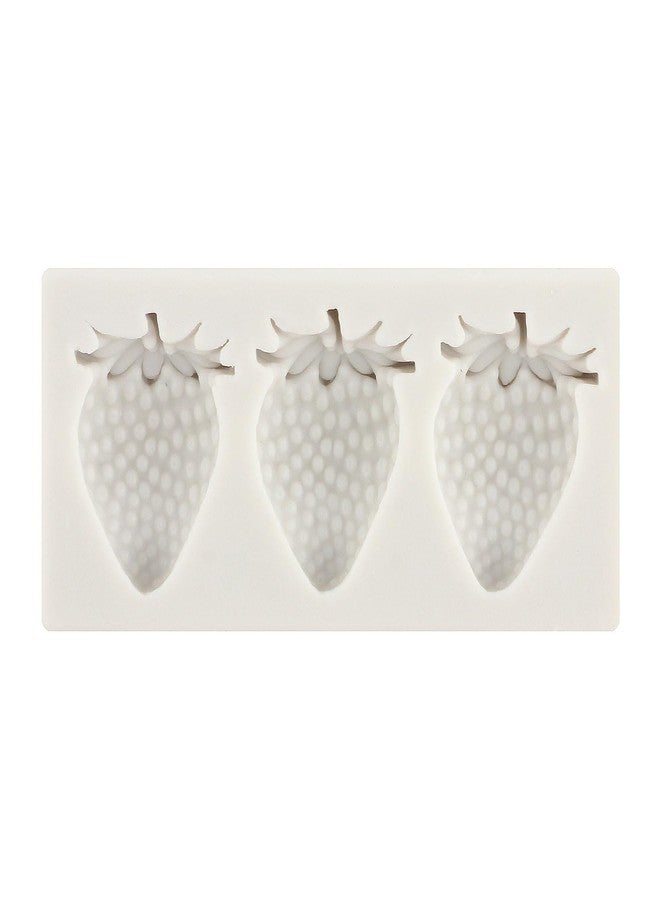 FCKEMLDS Strawberry Fondant Molds Mini Fruit Chocolate Cake Decorating Silicone Molds For Cupcake Topper Candy Polymer Clay Gum Paste - Image 5