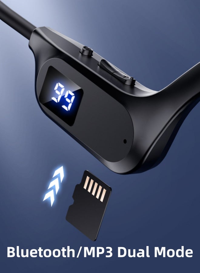 Bone Conduction Headphones, Open Ear Headphones Sports Wireless Earphones, Bluetooth Headphones with Built-in Mic,Up to 8 Hours Playtime,Running Headphone for Running Cycling Workouts - Image 5