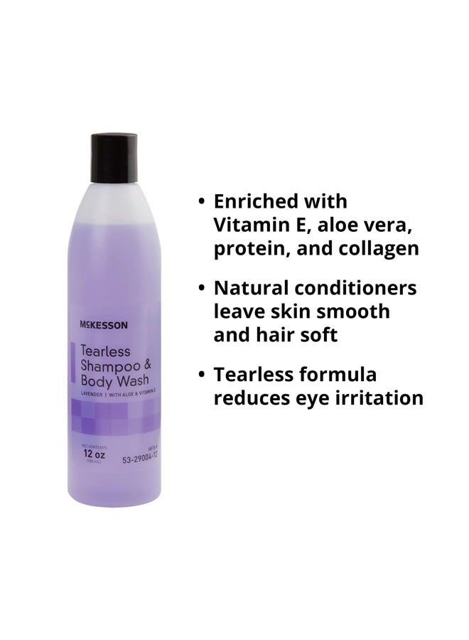 McKesson Tearless Shampoo and Body Wash - 12 oz - Image 2