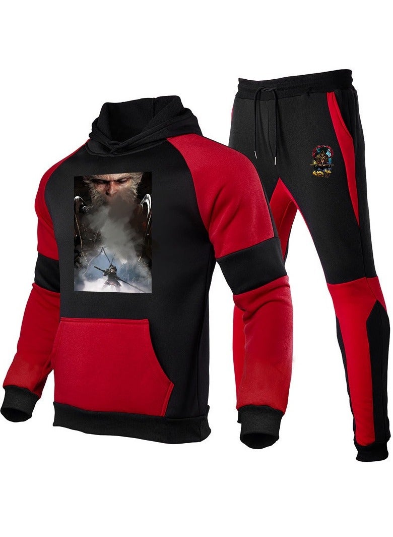 MQD Black Myth Wukong Hooded Sweatshirt Sports Suit