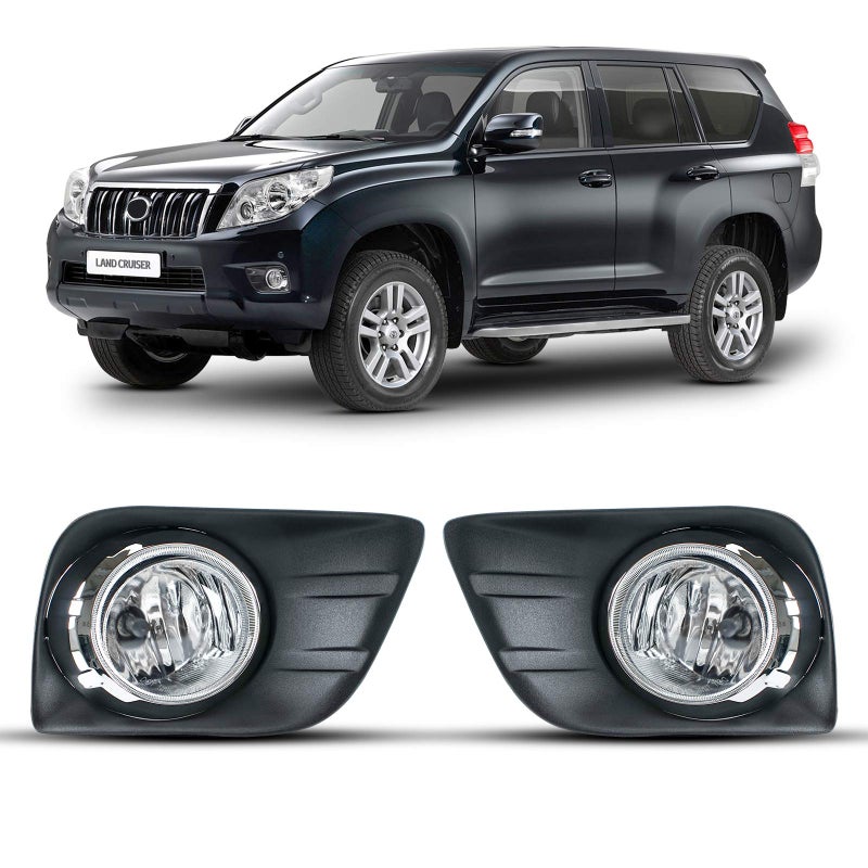 DLAA Fog Lights For Land CruiserPrado FJ150 2010 2011 2012 2013 Fog Lamps Toyota
