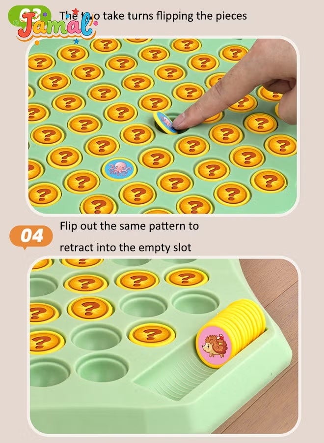 Jamal Match the pieces with the toys, eliminate matching pieces game, educational board game, children's memory board game, tabletop memory training toy, parent-child interactive game, two gameplay modes. - Image 5