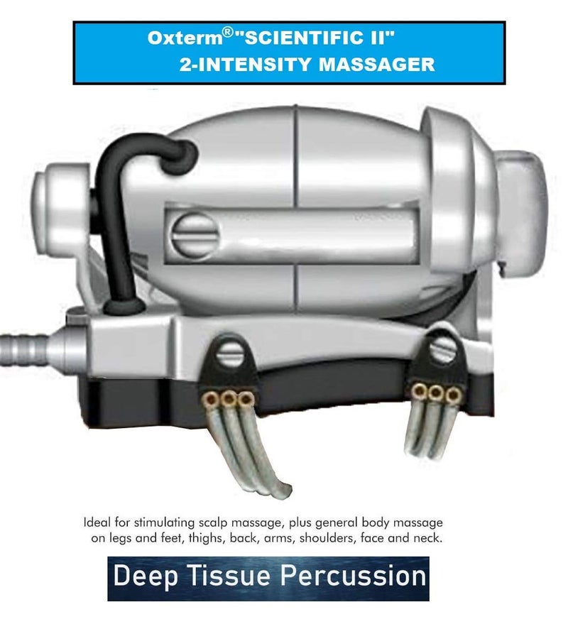 Oxterm® Crome Metallic Head And Body Powerful Double Speed Floating Action Special Heavy Duty Massager - Image 3