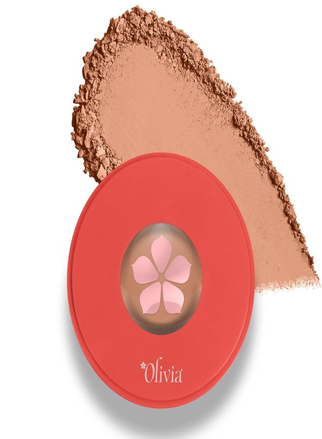 Olivia Skinsync Pan Cake 30g | Full Coverage Waterproof Makeup Base | Velvety Matte Finish | Hides Blemishes | Sweat-Resistant | UV Protection | Long-Lasting & Crease-Free Wear | 27 Creamy Maple - Image 1