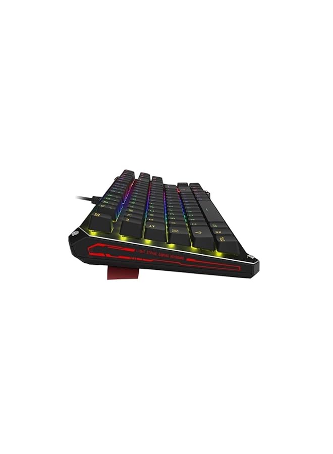 Mechanical Keyboard B930 Rgb Tenkeyless Light Strike Libra Optical Keyboard Lk Sound Creator Tech Zero Lag Response Self Customize Rgb Animation Spill Resistant Nano Coating - Image 1