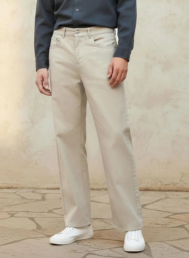 Splash FAV Men Baggy Fit Mid Rise Jeans