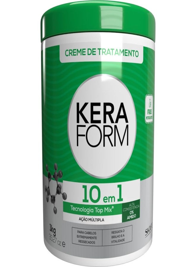 Skafe - Linha Keraform (Tratamento) - Creme Intensivo 10 em 1 1Kg - (Keraform (Treatment) Collection - 10 In 1 Intensive Cream Net 32.27 Oz)