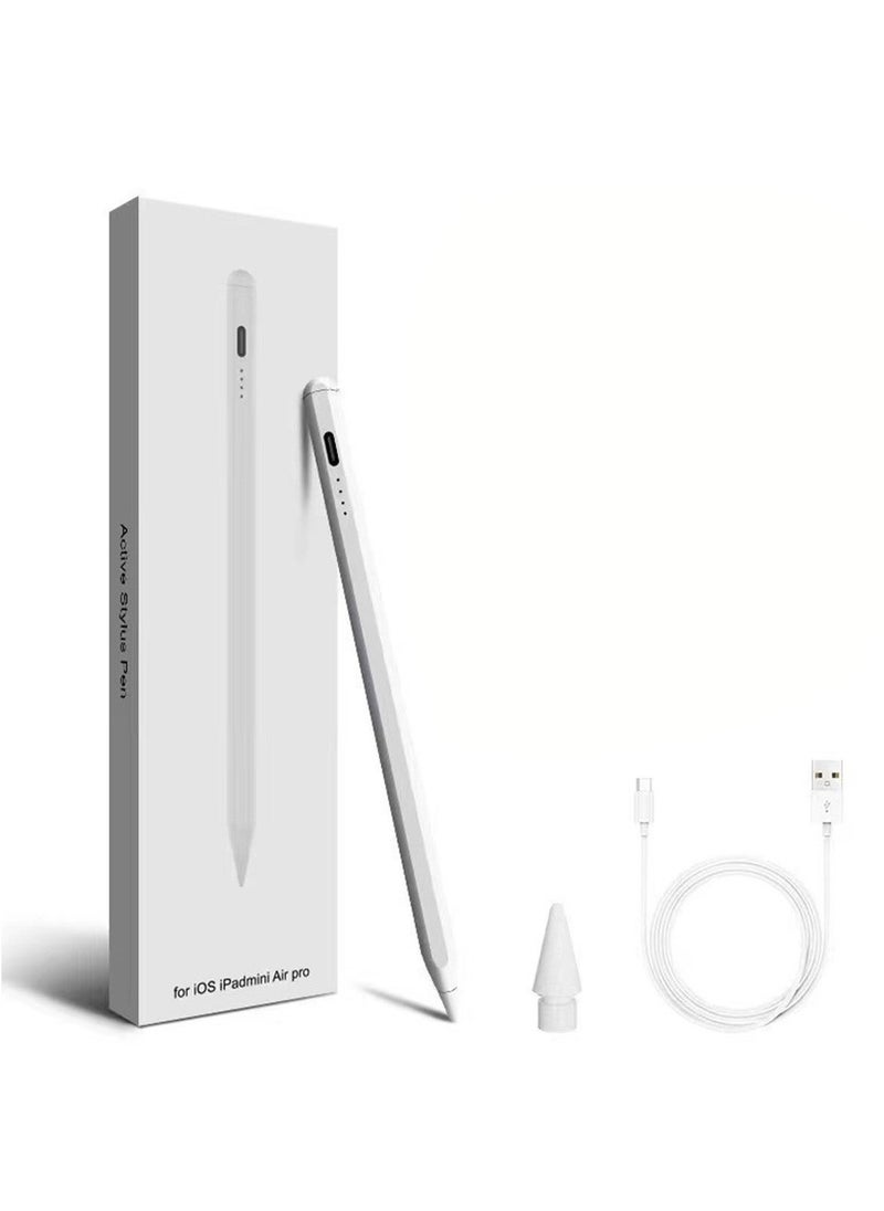 Arabest iPad Pencil 9th&10th Generation, 13 mins Fast Charge Stylus Pen for iPad, Palm Rejection, Tilt Sensitivity, Compatible w/iPad Pro 11/12.9in, iPad 6/7/8/9/10, iPad Air 3/4/5, iPad Mini 5/6 - Image 1