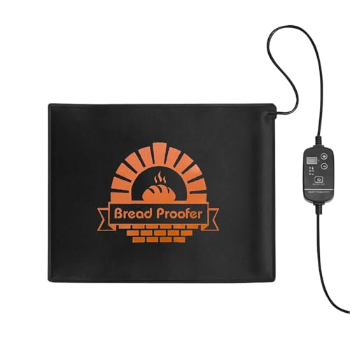 Meudid Bread Proofer Bread Dough Starter - Adjustable Temperature 59°F - 140° F Dough Proofer with Thermostat Control Bread Warming Mat - Image 1