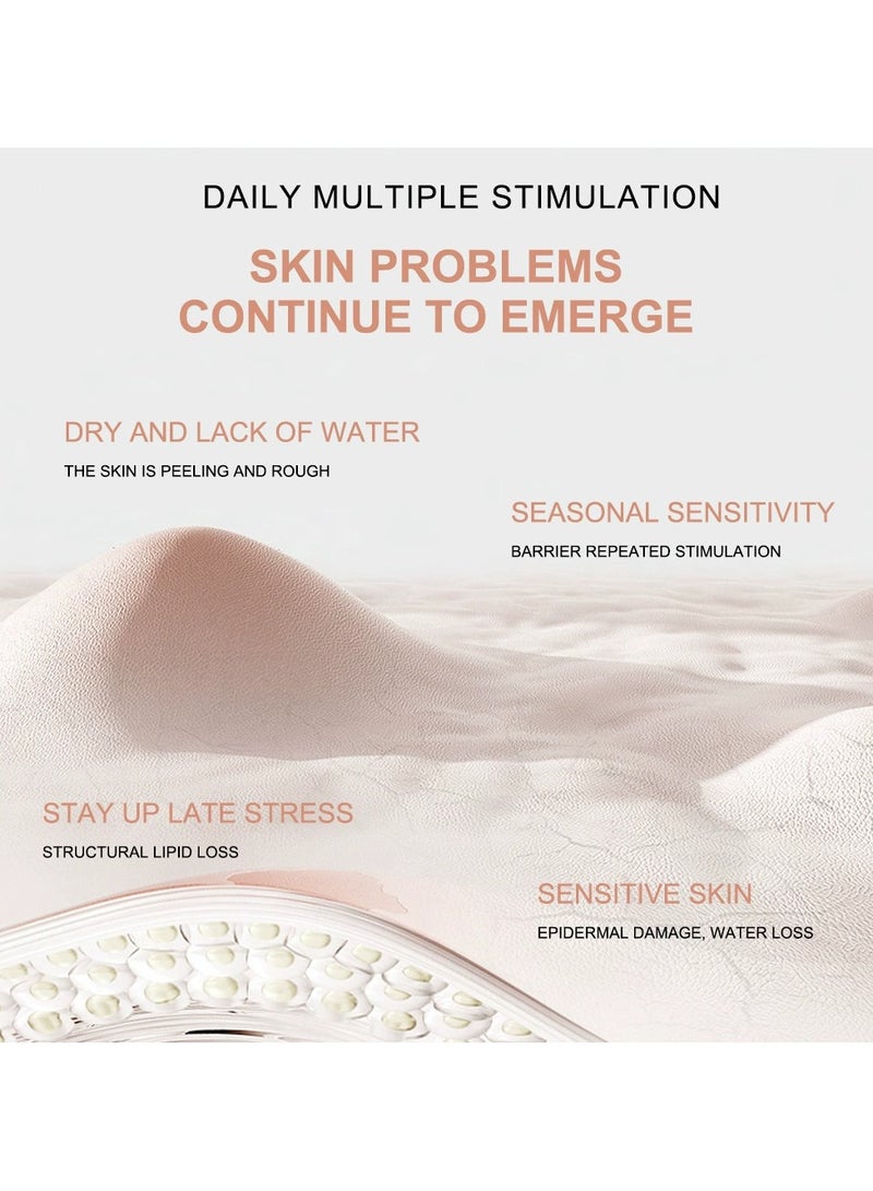 LANEMAY كريم وجه فيتامين سي وحمض كوجيك وريتينول – مرطب مضاد للشيخوخة مشدّد ومضيء وإصلاح التجاعيد للعناية بالبشرة - Image 4