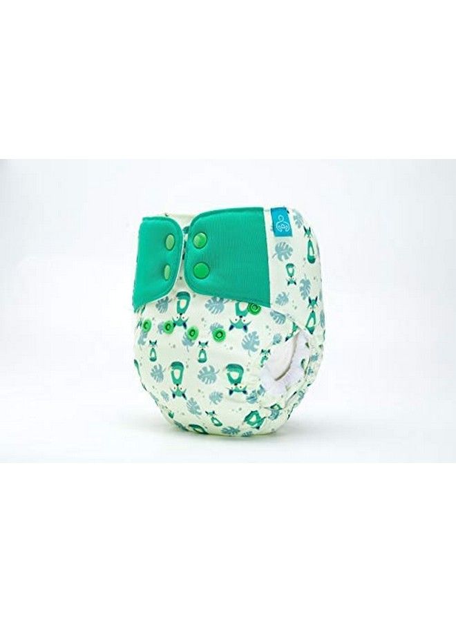 Bumberry Baby Cloth Diaper Waterproof Reusable Adjustable Pocket Diaper 2.0 With Leg Gusset Wet Free Lining & 2 Extra Long Cotton Inserts(6 36 Months Fuzzy Fox) - Image 4