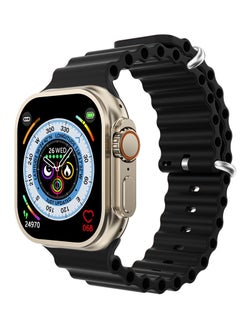 S8 Ultra S8 Ultra Max Smartwatch Series 8 Answer Call 49mm Size 2.08" Screen NFC Sports Wireless Charging Black  - Image 1