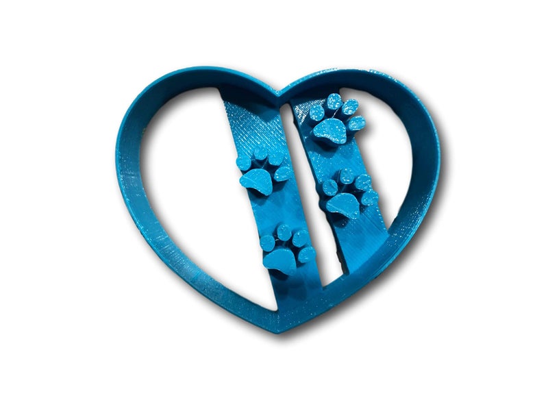 Arbi Design Heart with Dog Paws Cookie Cutter - Image 5