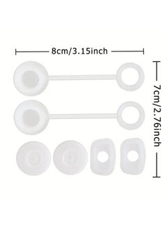 سدادة سيليكون مقاومة للانسكاب 4 مجموعات ، غطاء قش متوافق مع كوب ستانلي 1.0 إصدار 40 أونصة / 30 أونصة ، ملحقات بهلوان ، تتضمن 4 غطاء غطاء من القش ، 4 سدادات انسكاب مربعة و 4 سدادة تسرب مستديرة - pzsku/ZAC7A5E8F286D5B042473Z/45/_/1716363303/2bef703c-a7a1-4325-9261-240ce526518f