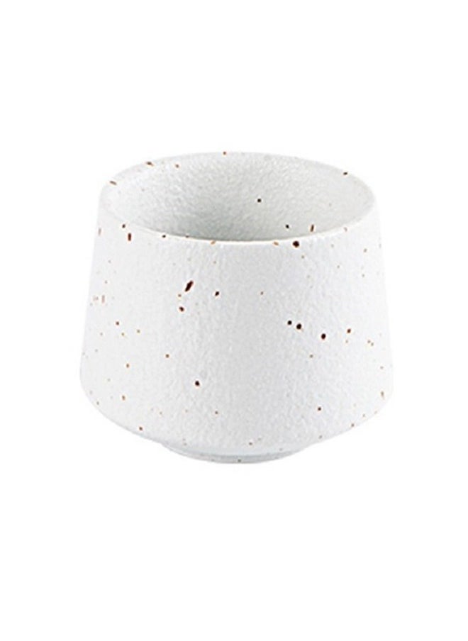HOOPZOZA HOOPZOZA Ceramic Coffee Cup Mugs Espresso Cup 190mL for Turkish Tea Cappuccino Latte (white/black)  - Image 3