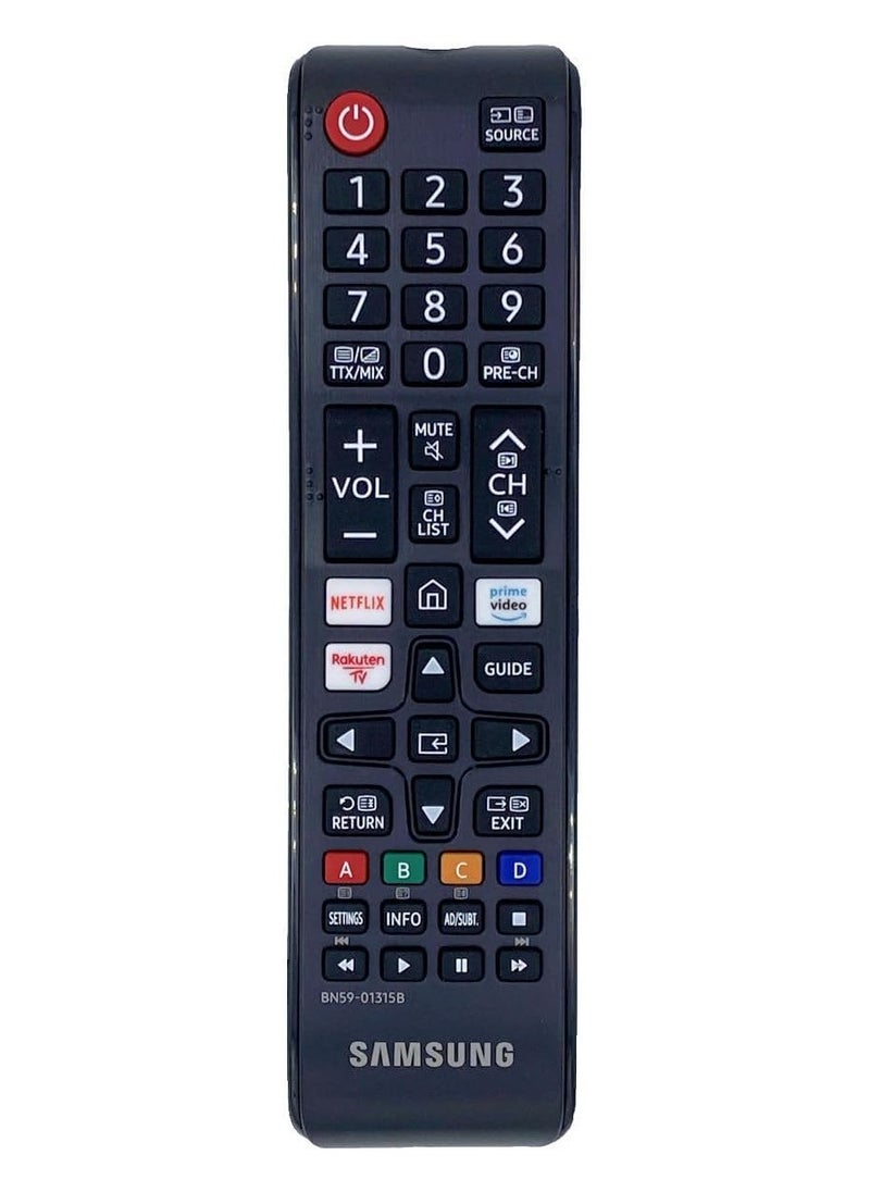 BGM - BN59-01315B Replacement for Samsung Remote Control and Smart 4K Ultra UHD Curved Series 8/7/ 6 TV HDTV LED, UN 32/40/ 43/50/ 55/58/ 65/75 inch N/NU/RU Series 5300 - Image 1