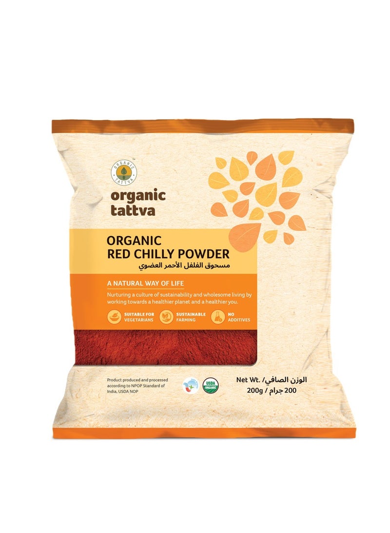 Organic Tattva Organic Red Chilly Powder 200g