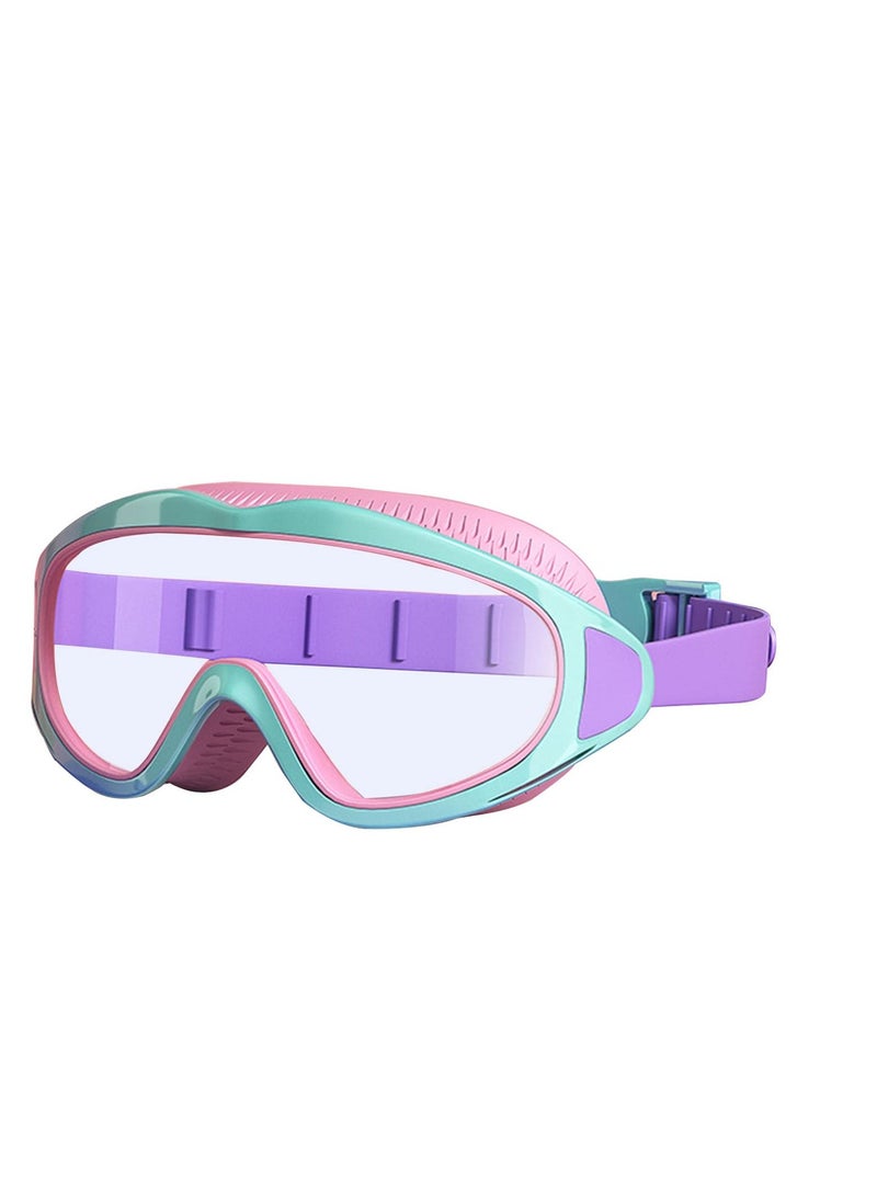 SYOSI Kids Swimming Goggles, Swimming Goggles Kids Boys Girls, Large Lens Anti Fog Watertight Comfortable Swim Goggles for Kids Children - Image 1