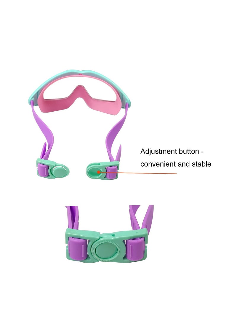 SYOSI Kids Swimming Goggles, Swimming Goggles Kids Boys Girls, Large Lens Anti Fog Watertight Comfortable Swim Goggles for Kids Children - Image 3